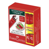 Grafite Faber 0 5 Macio b Caixa Com 14 Tubos De 24 Minas