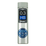 Grafite Hb 0 3mm Ain Stein Pentel Unidade
