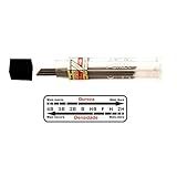 Grafite Hi Polymer Super 0 5 Mm Tubo C 12 Minas Pentel 3B