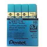 Grafite Pentel Original Hi Polymer 0 7mm 4b Caixa Com 12 Tubos