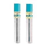 Grafites Pentel 0 7mm 50HB 2 Tubos