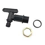 Gralara Conector De De água Adaptador Prático De Tanque Ibc Para Balde De Armazenamento De Jardim Tanque De Armazenamento De Chuva Bocal E Fivela