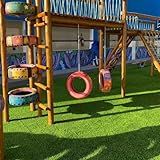 Grama Sintética Noronha Paisagista Premium 50m 2m De Largura 20mm De Altura