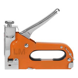Grampeadeira Manual Pressão Profissional Tapeceiro Brinde