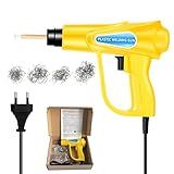 Grampeador A Quente 70W Grampeador Quente De 70 W Kit De Reparo De Pára Choques De Carro Para Máquina De Solda De Plástico 4 Tipos De Grampos Planos Canto Externo Canto Interno Onda Reparo De Máquina De Solda De Reparo