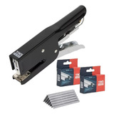Grampeador Alicate Metal 20 Folhas Yins 1000 Grampos 26 6