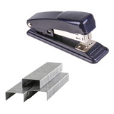 Grampeador Metal 5000 Grampos 26 6 Galvanizados Escritório