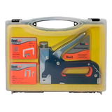 Grampeador Pinador Para Tapeçaria Profissional Grampos