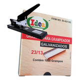 Grampeador Profissional 100 Folhas 1000 Grampos 23 13