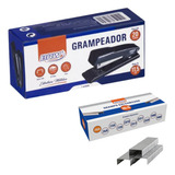 Grampeador Profissional Preto 20 Folhas 5000 Grampos 26 6