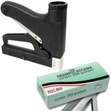 Grampeador Rocama Premium 106 3 Caixas De Grampos 106 6mm
