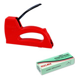 Grampeador Rocama Slim Caixa De Grampo 106 4 Galvanizado