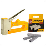 Grampeador Tapeçaria Manual Alta Pressão 1000 Grampos