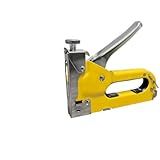 Grampeador Tapeçaria Manual C Maleta Trena 500 Grampos