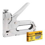 Grampeador Tapeceiro Manual Madeira Forro Pvc