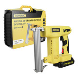 Grampeador Tapeceiro Molduras Alta Pressão Profissional 21v