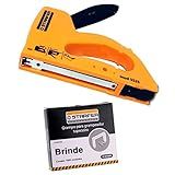Grampeador Tapeceiro Profissional ABS 5525 1000 Grampo 10 6 6mm Starfer