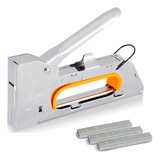 Grampeador Tapeceiro Profissional Troya Tools Try Madeira Pressão Grampos
