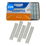 Grampo 23 6 Para Grampear 10 A 30fls Galvanizado Brw 5000un