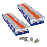 Grampo 26 6 Grampeador De Papel Kit 20 Caixas C 5000 Unidade
