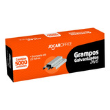 Grampo Galvanizado 26 6 Cx 5000 Und Jocar Office