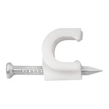 Grampo Miguelão Fixa fio Aço Cabo Coaxial 6mm Kit C 400