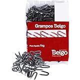 Grampo P Cerca Arame Farpado E Liso 1x9 Pacote 1kg Belgo