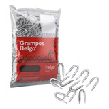Grampo P Cerca Arame Farpado E Liso 1x9 Pacote 1kg Belgo