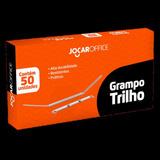 Grampo Trilho 80mm Metal Cx 50un Jocar Office