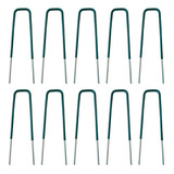 Grampos Para Fixar Grama Sintética Jardim Kit 100 Pç