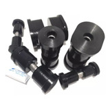 Grand Caravan 01 A 07 Buchas Pu Feixe De Molas Jumelo 06pç