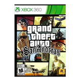 Grand Theft Auto: San Andreas - Mídia Física Xbox 360 Novo