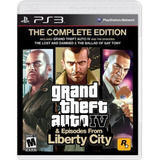 Grand Theft Auto Iv: The Complete Edition Gta 4 - Ps3