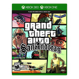 Grand Theft Auto San Andreas Rockstar Games Xbox One E Xbox 360 Físico