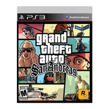 Grand Theft Auto  San Andreas Standard Edition Rockstar Games Ps3 Físico