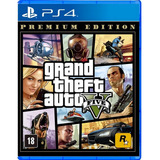 Grand Theft Auto V Gta Premium Edition Rockstar Games Ps4 F