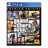 Grand Theft Auto V Standard Edition Rockstar Game Ps4 Fisico