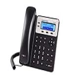 Grandstream Telefone IP GXP1625 2 Linhas 2 Contas SIP Tela LCD De 2 9 Polegadas Ethernet 10 100 De Porta Dupla Com PoE Integrado