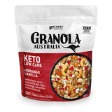 Granola Australia Keto Morango Vanilla Low Carb 300g