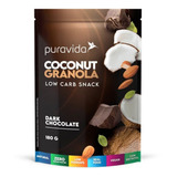 Granola Coconut Dark Chocolate Sem Açúcar 180g Puravida