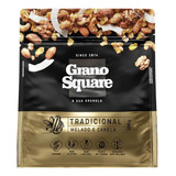 Granola Grano Square Vegana Tradicional Melado Canela 200g
