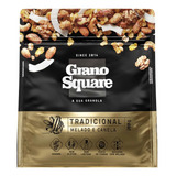 Granola Grano Square Vegana Tradicional Melado Canela 200g