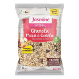 Granola Integral Maça E Canela Jasmine 1000g