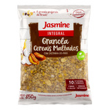Granola Jasmine Integral Cereais Maltados Sem Glúten Em Pacote 850 G