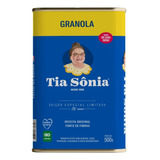 Granola Tradicional Lata Edição Especial Tia Sônia 500 Gr
