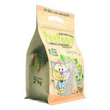 Granulado Areia Para Gatos Sanitária Peepoop Mandioca 2 Kg Biodegradável Fina