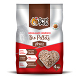 Granulado Higiênico Bio Pellets Casca De Arroz 4kg