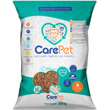 Granulado Higiênico De Madeira Carepet Para Gatos 10kg