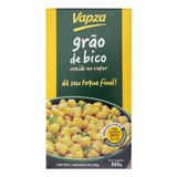 Grão De Bico Cozido No Vapor Vapza Caixa 500g