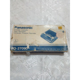 Gravador Antigo Rq 2709d Panasonic Usado 